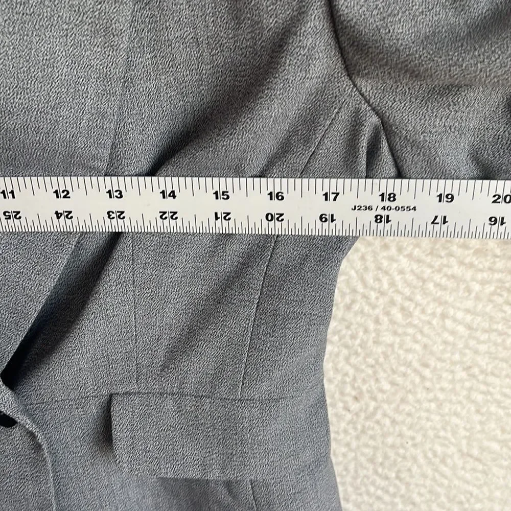 Tahari Blazer Womens‎ Small Petite Grey - Picture 3 of 6